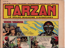 C 16) "Tarzan" > 5 Ième Année > 1950 > N° 205 > (Nouveau 6  Pgs R/V > FT 380 X 290 Mm - Tarzan