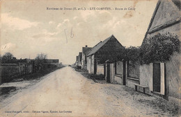 CPA 28 LES CORVEES ROUTE DE CRECY - Other & Unclassified