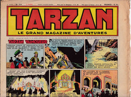 C 16) "Tarzan" > 5 Ième Année > 1950 > N° 216 > (Nouveau 6  Pgs R/V > FT 380 X 290 Mm - Tarzan