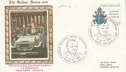 VATICAN VISITE PAPE JEAN PAUL II EN ALLEMAGNE 1980 - Franking Machines (EMA)