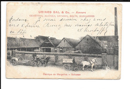 Schooten - USINES BAL & Co. - Anvers - Fabrique De Margarines. - Schoten