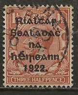 IRLANDE: Obl., N°YT 3, TB - Used Stamps