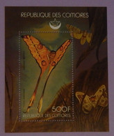 COMORES YT BLOC 18 NEUF**MNH "PAPILLONS" ANNÉE 1978 - Komoren (1975-...)