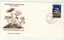 Congo // Champignons Lettre 1er Jour - Mushrooms