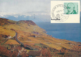 Lavaux - Lac Léman  (Stempel  EPESSES)           1971 - Épesses