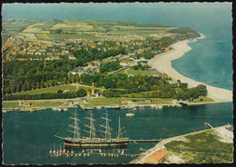 D-23570 Lübeck - Travemünde - Segelschiff  "Pamir" - Luftbild - Air View (60er Ohne Hotel Maritim) - Nice Stamp Cept - Lübeck-Travemuende