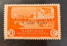 1934-1936.- Sellos De Marruecos. Edifil Nº 66. * Nuevo Con Fijasellos - Cabo Juby