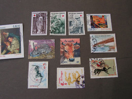 France Kl. Stempel Lot - Collections