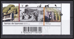 Portugal 2021 Terras Barroso Património Agrícola Mundial World Agricultural Heritage Cow Animal Faune Corner Sheet Code - Farm