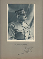 Photography FO000466 - Military Army France Le General Lebrun 14x19cm - Oorlog, Militair