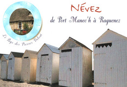 CPSM - NEVEZ - De Port-Manech à Raguènes ... (cabines De Plage) - Edition Office De Tourisme - Névez
