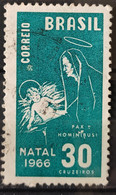 C 561 Brazil Stamp Christmas Mary And Jesus Religion 1966 Circulated 2 - Other & Unclassified