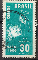 C 561 Brazil Stamp Christmas Mary And Jesus Religion 1966 Circulated 4 - Other & Unclassified