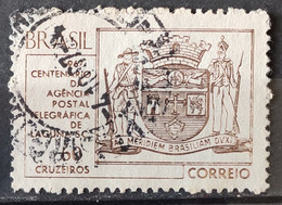 C 563 Brazil Stamp Centenary Of Postal Telegraph Agency Of Laguna Coat Of Arms  Postal Service 1967 Circulated 1 - Sonstige & Ohne Zuordnung