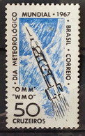 C 566 Brazil Stamp World Meteorological Day 1967 1 - Andere & Zonder Classificatie