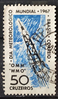 C 566 Brazil Stamp World Meteorological Day 1967 Circulated 1 - Andere & Zonder Classificatie