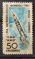C 566 Brazil Stamp World Meteorological Day 1967 Circulated 5 - Andere & Zonder Classificatie