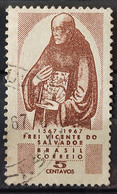 C 572 Brazil Stamp 400 Years Of The Historian Frei Vicente Do Salvador Religion 1967 Circulated 1 - Andere & Zonder Classificatie
