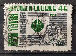 C 573 Brazil Stamp National Clubs Day 4 S Being Knowledge Health Feeling 1967 Circulated 1 - Autres & Non Classés