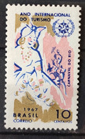C 584 Brazil Stamp International Year Of Tourism 1967 3 - Other & Unclassified