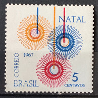 C 586 Brazil Stamp Christmas Religion 1967 1 - Otros & Sin Clasificación