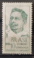 C 588 Brazil Stamp Centenary Of Rodrigues De Carvalho 1967 1 - Other & Unclassified