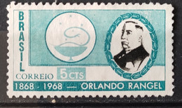 C 589 Brazil Stamp Centenary Orlando Rangel 1968 3 - Other & Unclassified