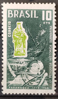 C 590 Brazil Stamp 150 Years Search Underwater Diving Suit Diving 1968 1 - Sonstige & Ohne Zuordnung