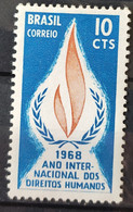 C 592 Brazil Stamp International Year Of Human Rights 1968 1 - Other & Unclassified