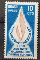 C 592 Brazil Stamp International Year Of Human Rights 1968 2 - Other & Unclassified