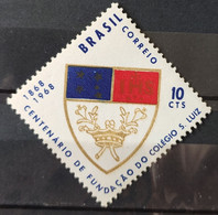 C 594 Brazil Stamp Centenary School Sao Luiz Education 1968 1 - Other & Unclassified