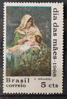 C 597 Brazil Stamp Mothers Day 1968 1 - Andere & Zonder Classificatie