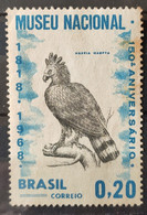 C 598 Brazil Stamp 150 Years Of The National Eagle Fauna Museum 1968 Circulated 7 - Andere & Zonder Classificatie