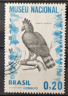 C 598 Brazil Stamp 150 Years Of The National Eagle Fauna Museum 1968 Circulated 12 - Autres & Non Classés