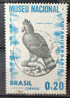 C 598 Brazil Stamp 150 Years Of The National Eagle Fauna Museum 1968 Circulated 15 - Otros & Sin Clasificación