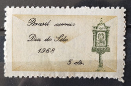 C 603 Brazil Stamp Day Brazil Postal Service 1968 2 - Other & Unclassified
