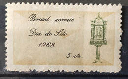 C 603 Brazil Stamp Day Brazil Postal Service 1968 4 - Autres & Non Classés
