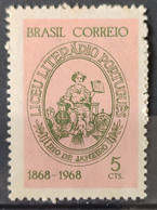 C 606 Brazil Stamp Centenary Of The Portuguese Literary Lyceum 1968 1 - Sonstige & Ohne Zuordnung