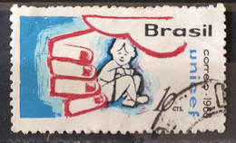 C 612 Brazil Stamp Fund Of United Nations For Children's Hand 1968 Circulated 1 - Sonstige & Ohne Zuordnung