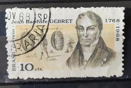 C 616 Brazil Stamp 200 Years Painter Jean Baptiste Debret Art Personality 1968 Circulated 4 - Other & Unclassified