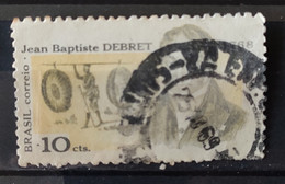 C 616 Brazil Stamp 200 Years Painter Jean Baptiste Debret Art Personality 1968 Circulated 5 - Autres & Non Classés