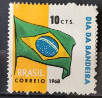 C 619 Brazil Stamp Flag Day 1968 1 - Otros & Sin Clasificación