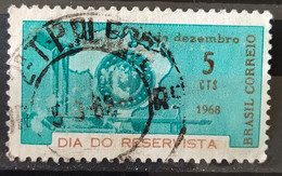 C 625 Brazil Stamp Day Reservist Military Map 1968 Circulated 1 - Other & Unclassified