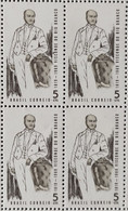 C 628 Brazil Stamp 150 Years Visconde Do Rio Branco Diplomacy 1969 Block Of 4 - Otros & Sin Clasificación