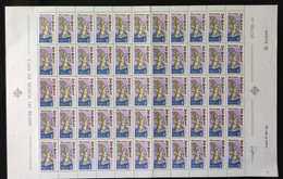 C 629 Brazil Stamp Day Sao Gabriel Patron Of Communications Religion 1969 Sheet - Other & Unclassified