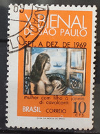 C 638 Brazil Stamp Sao Paulo Biennial Art Di Cavalcanti 1969 Circulated 1 - Other & Unclassified