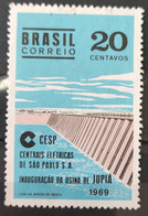 C 646 Brazil Stamp Inauguration Of The Hydroelectric Plant Jupiá Energy Rio Parana 1969 Circulated 3 - Andere & Zonder Classificatie