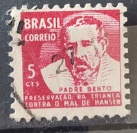 C 657 Brazil Stamp Campaign Against Leprosy Leprosy Father Benedict Religion Health H14 1969 Circulated 1 - Altri & Non Classificati