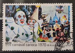 C 664 Brazil Stamp Rio Carnival Party Music 1969 Circulated 1 - Altri & Non Classificati