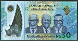 Namibia - 30 Dollars - 2020 - Pick New - Unc. - Polymer - Commemorative - Namibia